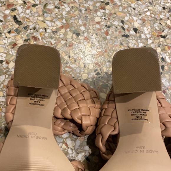 STEVE MADDEN Twisted Braided Heel Sandals - Picture 10 of 10